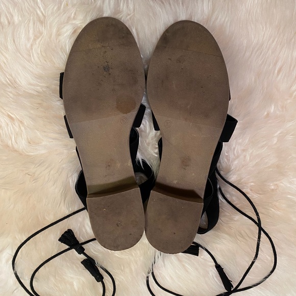 a.n.a. lace up all day heals size 10M - Picture 3 of 5